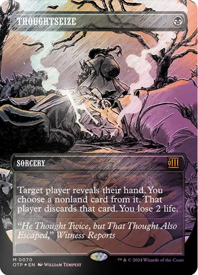 Thoughtseize (Textured Foil)