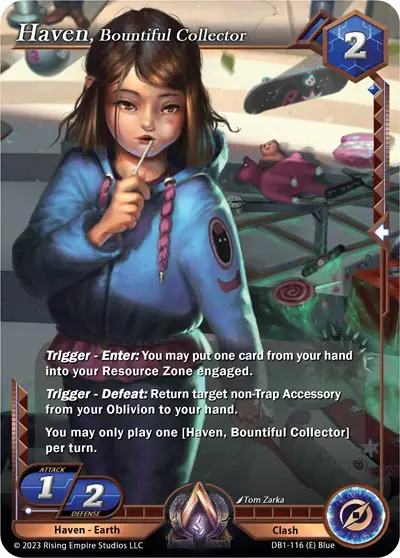 Haven, Bountiful Collector