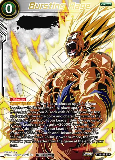 Bursting Rage (Serial Numbered)