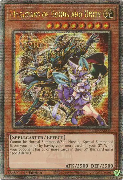 Magicians of Bonds and Unity (Quarter Century Secret Rare)