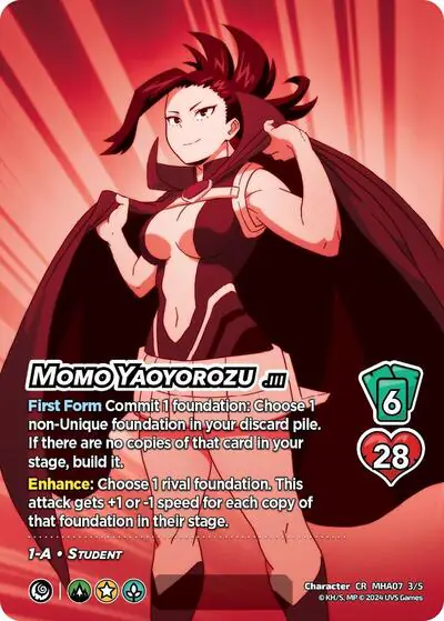 Momo Yaoyorozu (Serial Numbered)
