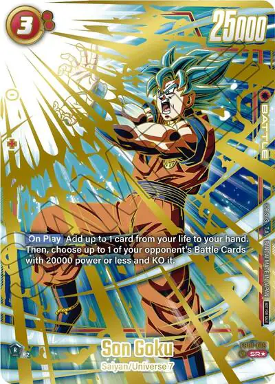 Son Goku - FB01-015 (Championship 2024-2025 Regionals)