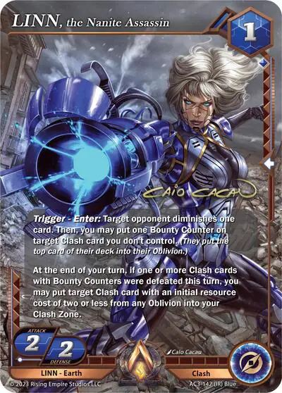LINN, the Nanite Assassin (Iconic Rare)