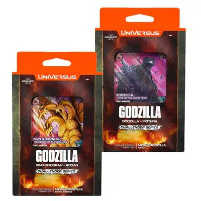 Challenger Series: Godzilla and King Ghidorah Deck Bundle [Set of 2]