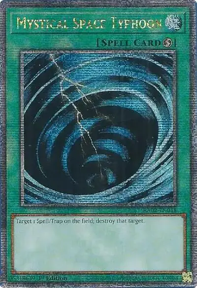 Mystical Space Typhoon (Quarter Century Secret Rare)