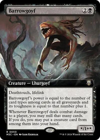 Barrowgoyf (Extended Art) (Ripple Foil)
