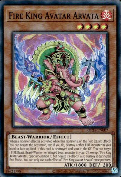 Fire King Avatar Arvata