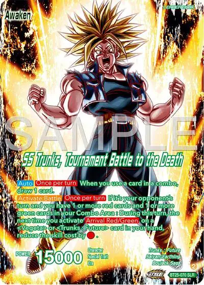 Trunks // SS Trunks, Tournament Battle to the Death (SLR)