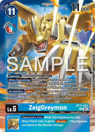 ZeigGreymon (2024 Regionals Champion)