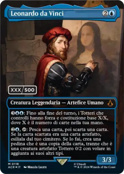 Leonardo da Vinci (Italian) (Serial Numbered)
