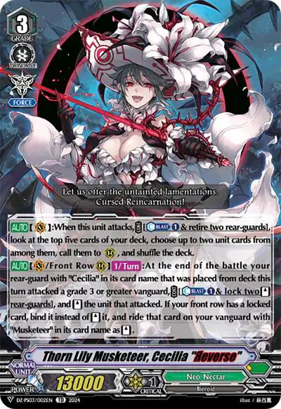 Thorn Lily Musketeer, Cecilia "Reverse"
