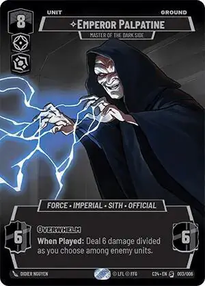 Emperor Palpatine - Master of the Dark Side