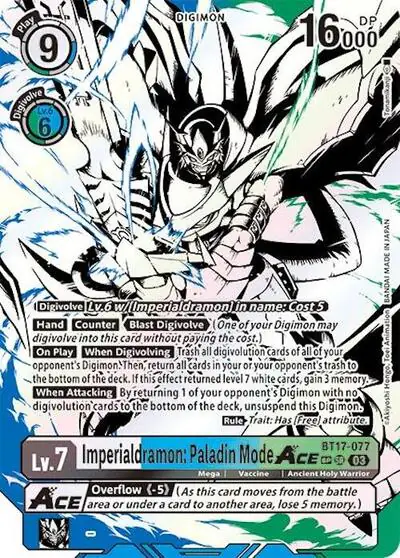 Imperialdramon: Paladin Mode ACE (Textured)