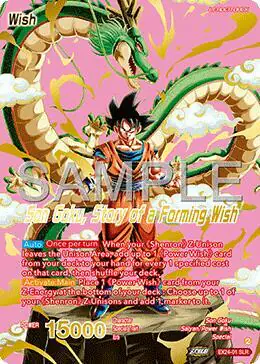 Son Goku // Son Goku, Story of a forming Wish (Alternate Art)