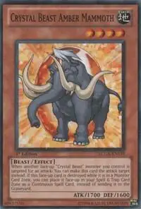 Crystal Beast Amber Mammoth