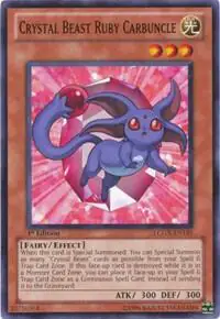 Crystal Beast Ruby Carbuncle