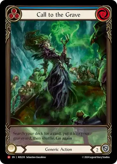 Call to the Grave (Extended Art)