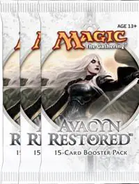 Avacyn Restored - 3x Booster Packs (draft set)