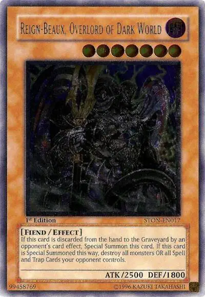 Reign-Beaux, Overlord of Dark World (UTR)