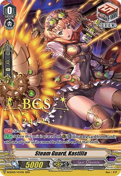Steam Guard, Kastilia