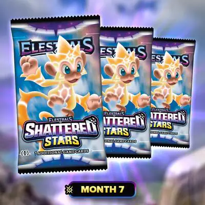 Shattered Stars [SS1] [First Edition] - M07 Solar Bundle (3 Packs + Promo + Sticker)