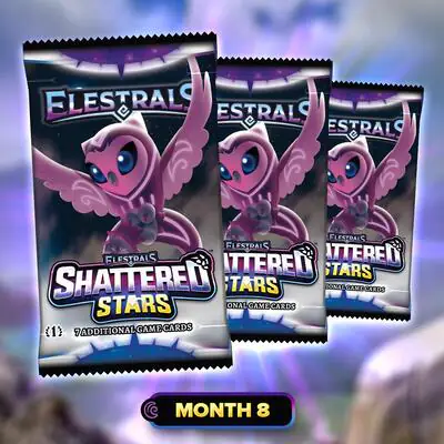 Shattered Stars [SS1] [First Edition] - M08 Lunar Bundle (3 Packs + Sticker)