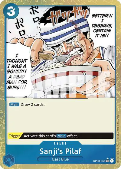 Sanji's Pilaf (Textured Foil)