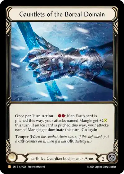 Gauntlets of the Boreal Domain