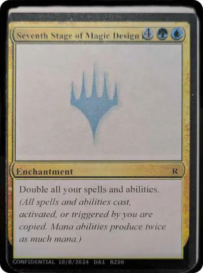 Seventh Stage of Magic Design