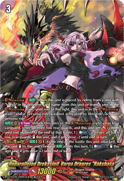 Unparalleled Drekasleif, Varga Dragres "Rakshasa" (DSR)