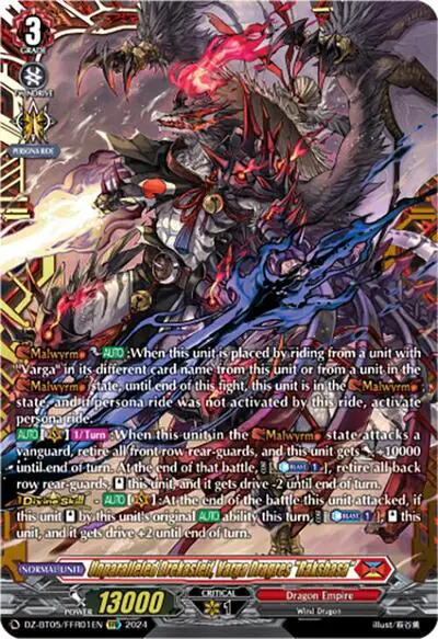 Unparalleled Drekasleif, Varga Dragres "Rakshasa" (FFR)