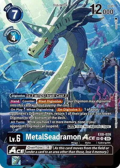 MetalSeadramon ACE (Textured)