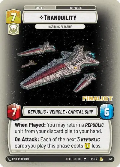 Tranquility - Inspiring Flagship (Finalist)