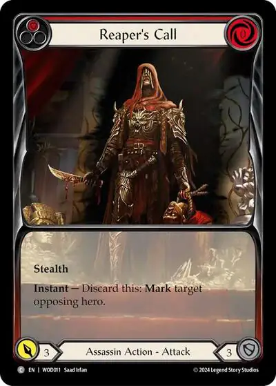 Reaper's Call (Red) (Extended Art)