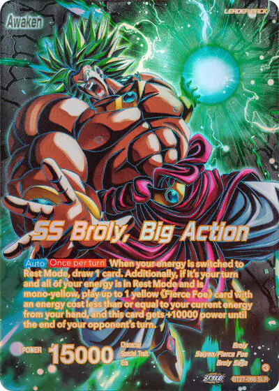 Broly // SS Broly, Big Action (SLR)