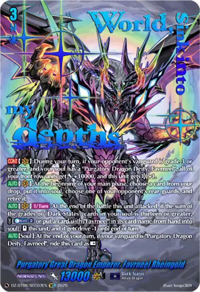 Purgatory Great Dragon Emperor, Favrneel Rheingold (SEC)