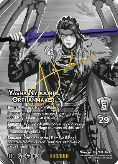 Yasha Nydoorin, Orphanmaker (Serial Numbered)