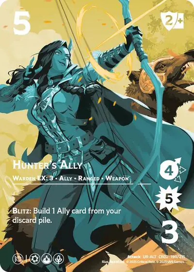 Hunter's Ally (Alternate Art)