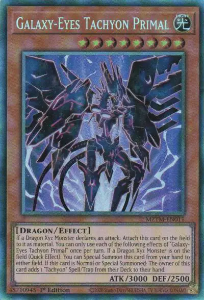 Galaxy-Eyes Tachyon Primal (CR)