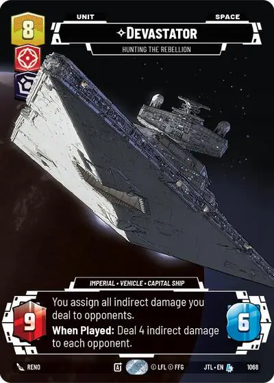 Devastator - Hunting the Rebellion (Prestige Foil)