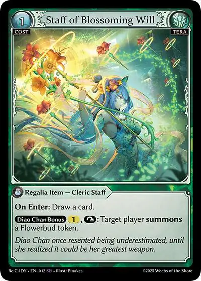 Staff of Blossoming Will