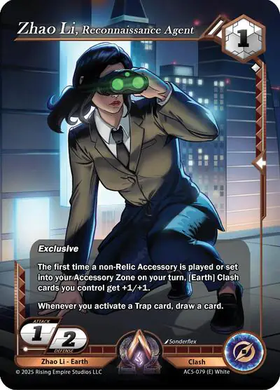Zhao Li, Reconnaissance Agent