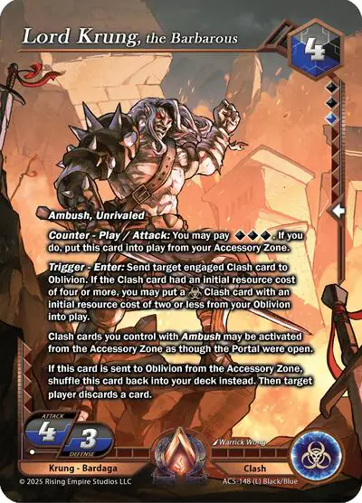 Lord Krung, the Barbarous