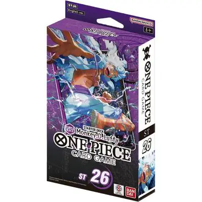 Starter Deck 26: PURPLE/BLACK Monkey.D.Luffy