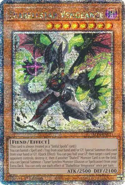 Diabellstar Vengeance (Quarter Century Secret Rare)
