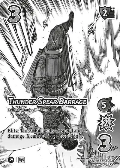 Thunder Spear Barrage (Alternate Art)