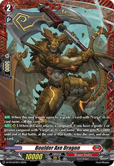 Boulder Axe Dragon