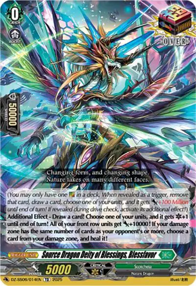 Source Dragon Deity of Blessings, Blessfavor