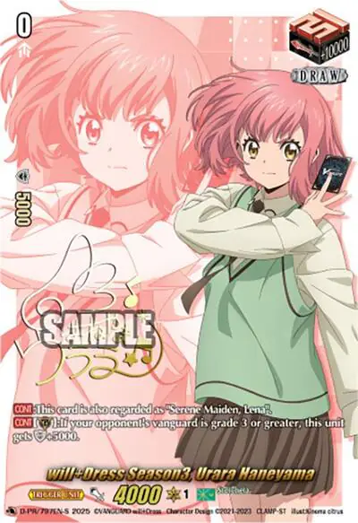 will+Dress Season3, Urara Haneyama (Signed)
