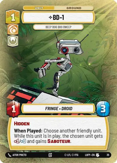 BD-1 - Beep Boo Boo Bweep (Foil)